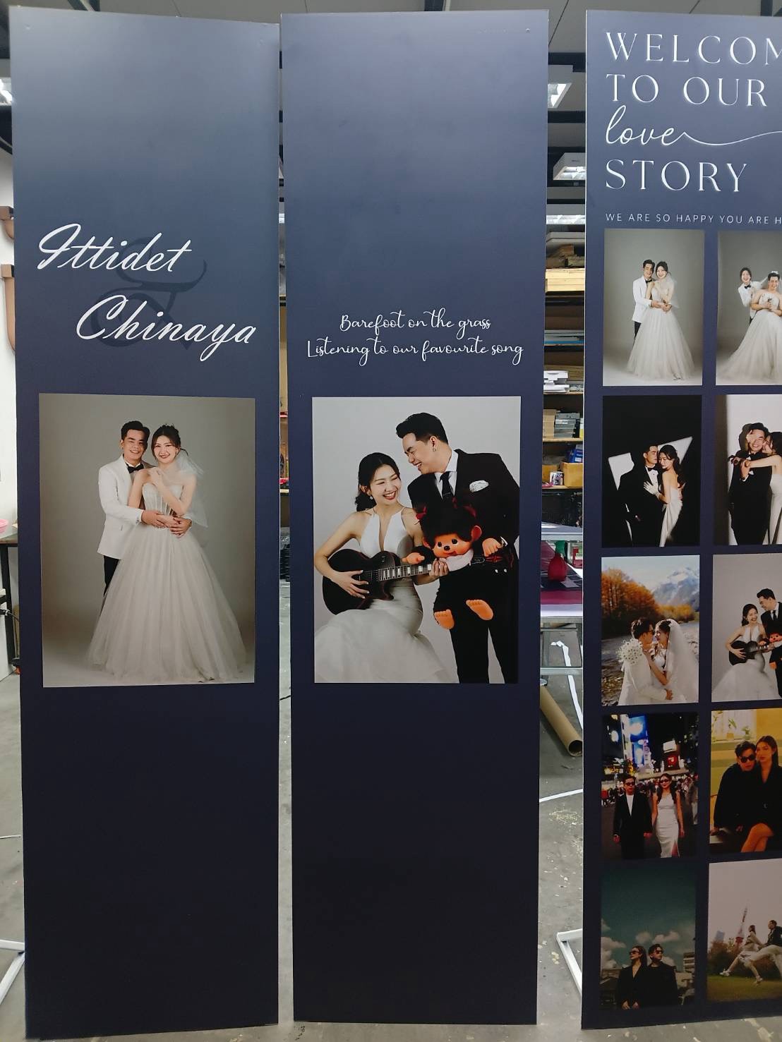 ผลงานป้ายพลาสวูด อะคริลิค และสแตนเลส จากผลงานจริง ลำดับที่ 78